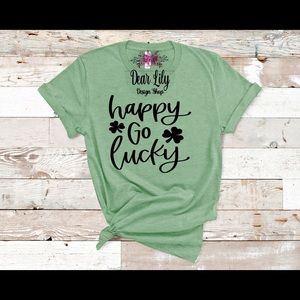 Happy Go Lucky Unisex T-shirt